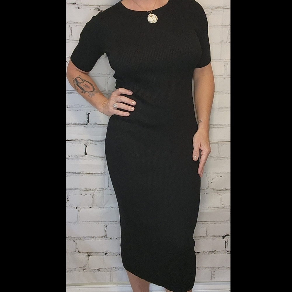 J.Crew Ribbed Dress - Picture 3 of 4